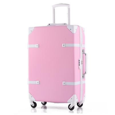 Pink Vintage Luggage